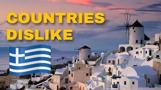 🇬🇷 Top 10 Countries that Dislike Greece | Includes Pakistan Turkey & Germany | Yellowstats 🇬🇷