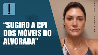 Michelle Bolsonaro rebate críticas sobre os móveis do Palácio da Alvorada