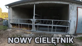 Vlog #104 Nowy cielętnik !!! Przebudowa po świniach i Prezentacja nowego miejsca !!!