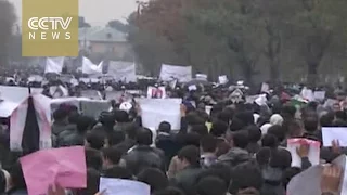 Massive protest in Kabul over decapitation of Shiite Hazaras