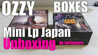 OZZY Mini LP Japan BOXES (4K) Unboxing by Jordymuro