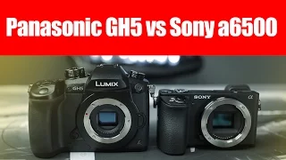 Panasonic GH5 vs Sony Alpha a6500