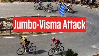 On-Site: Jumbo-Visma Vuelta a España 2023 Offensive Upsets Remco Evenepoel Lead