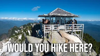 Bouldering to a Mountain Fire Lookout - Best Hikes in Washington State