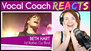 Vocal Coach reacts to Beth Hart & Joe Bonamassa - I'd Rather Go Blind (Live)