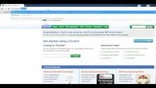 How to torrent games/movies/music or tv shows for free!