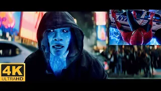 The Weeknd   Starboy ERS REMIX   Spider Man vs  Electro 4K ❤️#marvel #marvfans#ironman #thor