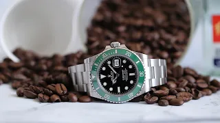 The NEW ROLEX SUBMARINER 41 "Kermit" or "Starbucks" 126610LV and talking about some AD experience