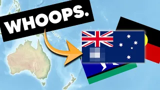 Australia Messed Up These Flags 3 Times