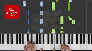 Shark Soup / ABRSM Piano Grade 4 2021 & 2022, C:3 / Synthesia Piano tutorial