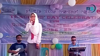 Short video... Teachers day || Nungdi khangmande..Azad .H .S.School yairipok