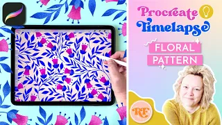 Patterns in Procreate Time Lapse