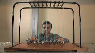 Conservation of Momentum   Newton's Cradle 2