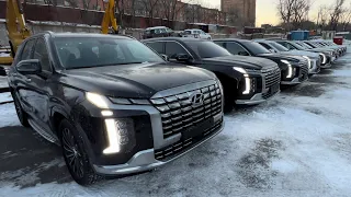 МЫ ОПЯТЬ ПРИВЕЗЛИ МНОГО НОВЫХ HYUNDAI PALISADE и KIA MOHAVE ВО ВЛАДИВОСТОК!!! ГРУЗИМ ВСЕ НА МОСКВУ!