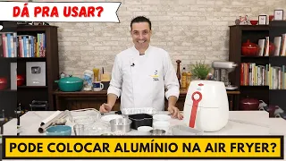 DÁ PRA USAR ISSO NA AIR FRYER?