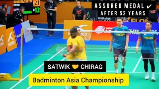 Satwik And Chirag Assured Medal✔️| Pv Sindhu | Hs pronnoy Badminton Asia Championship GENTLE SPORTS