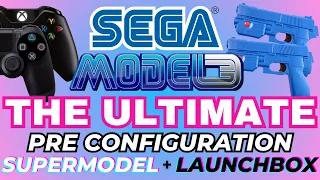 Sega Model 3 Emulator Pre Configured with LaunchBox | Supermodel Setup Guide Tutorial | No UI Needed