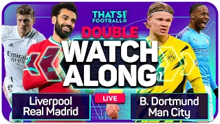 LIVERPOOL vs REAL MADRID | DORTMUND vs MAN CITY With Mark GOLDBRIDGE Live