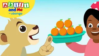 I'm Off to the Market! | Numbers & Shapes with Akili and Me | African Educational Cartoons