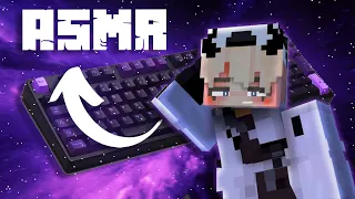 KEYBOARD SOUNDS IN XBOX | CUBECRAFT SKYWARS | (HANDCAM) #asmr #minecraft #keyboard