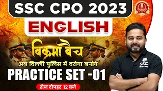 SSC CPO ENGLISH CLASSES 2023 | CPO ENGLISH PRACTICE SET | CPO ENGLISH BY SANDEEP SIR PW