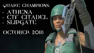 Athena + new CTF map Citadel + Slipgate mode – Quake Champions @ october