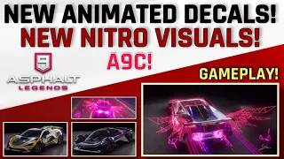 Asphalt 9: New Animated Decals And Nitro Visuals | New Update In Asphalt 9 China 🔥