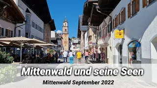 Mittenwald  |  Lautersee  |  Ferchensee  |  Klais