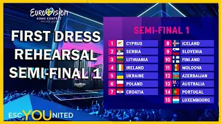 Eurovision 2024: Semi Final 1 - First Dress Rehearsal Live Stream DISCUSSION