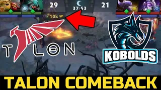 TALON VS KOBOLDS GAME 1 - 10K COMEBACK DPC SEA TOUR 1 GRAND FINAL