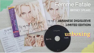 [UNBOXING] Britney Spears - Femme Fatale (Japanese Digisleeve Limited Edition)