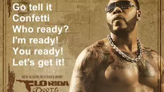 Flo Rida feat. David Guetta-Club can't handle me [Lyrics On Screen]