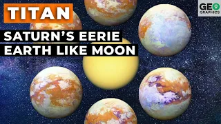 Titan: Saturn’s Eerie Earth Like Moon