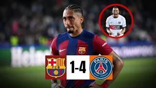 Barcelona vs PSG (1-4) | All Goals & Extended Highlights | UEFA Champions League 2023/24