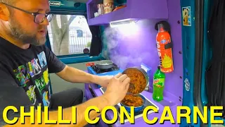 Extra HOT Chilli Con Carne | Campervan Cooking