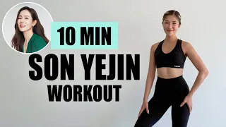 SON YE JIN INSPIRED FULL BODY WORKOUT | 10 Min Full Body Fat Burn Workout | No Equipment | Mish Choi
