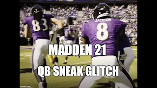 Madden 21 Glitches Cheats and Tips - QB Sneak Run - Gun Bunch