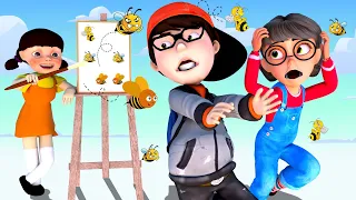 Magic Painting Doll Squid Game  - Scary Teacher 3D Cupid Cartoon