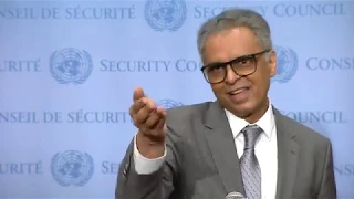 India on India & Pakistan - Media Stakeout (16 August 2019)