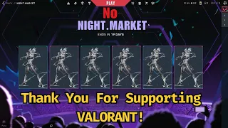 I Got No "Night Market" in Valorant?😱| Rating all my Night Markets⭐⭐⭐ but HOW?