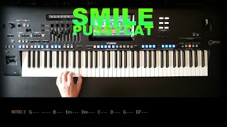 SMILE - Pussycat, Cover, eingespielt mit titelbezogenem Style auf Yamaha Genos.
