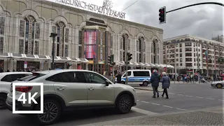 [4K] Day walk in the center of Berlin