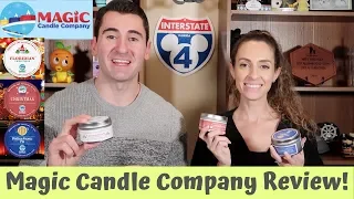 MAGIC CANDLE COMPANY | New Disney-Inspired Candles! | Magic Candle Company Review