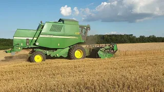 John Deere 1450 wts уборка пшениці 2020