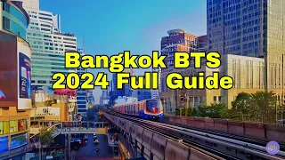 How to Use BTS Skytrain in Bangkok in 2024 (full guide) #bangkok #btsskytrain