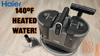 Tab R6 Carpet Cleaner with Heated Water - Full Review - Haier