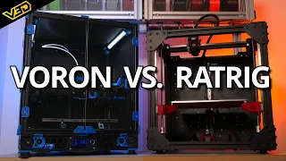 Voron 2.4 Vs V-Core 3 Full Comparison Tested