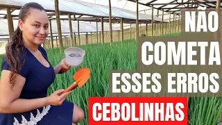 4 Erros que todo mundo comete ao Plantar Cebolinha!