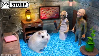 🐹 Хомяк сбегает из лабиринта Гренни и Грендпа 🐹 Хомура Хам