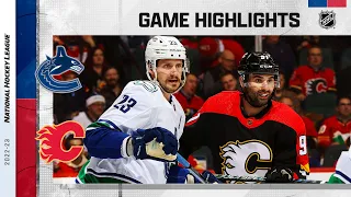 Canucks @ Flames 12/14 | NHL Highlights 2022